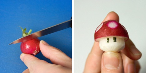 how-to-make-a-radish-mushroom