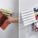 illuzine Magazine Rack. 杂志架设计