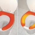 热敏座便器