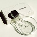 Flat bulb，灯泡是扁平的
